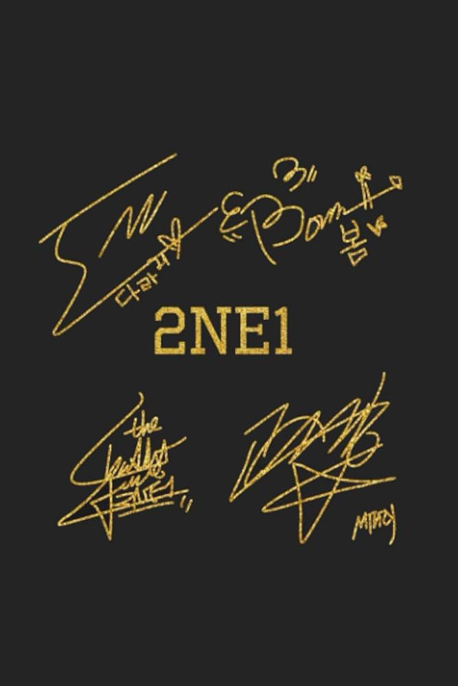 2NE1 サイン Amazon.co.jp: 2NE1 Signatures: notebook Kpop journal . 2NE1